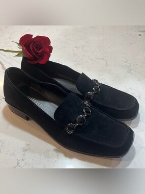 Villager (Liz Claiborne) black Wilma Loafer Size 8.5